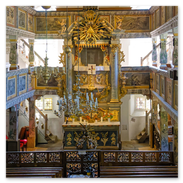 Innenaufnahme der Bergkirche in Oybin