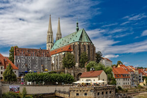 Blick nach Görlitz über die Neisse
