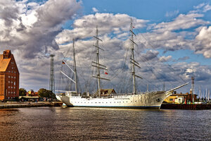 Hafen Stralsund Gorch Fock
