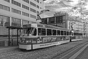 Letzter Einsatz der Tatrabahnen in Chemnitz am 19-10-2025