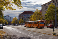 Abschiedsfahrt der Tatra-Strassenbahn in Chemnitz